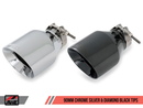AWE Track Edition Exhaust for MK6 Jetta 1.4T - Chrome Silver Tips-3