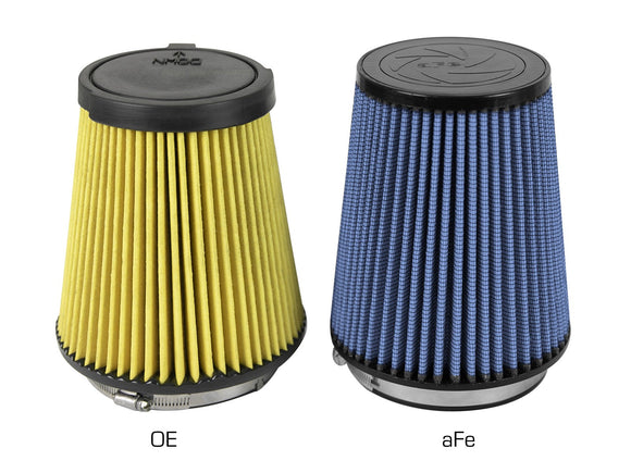 aFe MagnumFLOW Replacement Air Filter w/ Pro 5R Media 16-19 Ford Mustang GT350 V8-5.2L