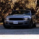 AlphaRex 10-12 Ford Mustang NOVA-Series LED Projector Headlights Blk w/Activ Light & Seq.Sig /SB DRL-2
