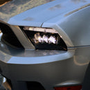 AlphaRex 10-12 Ford Mustang NOVA-Series LED Projector Headlights Blk w/Activ Light & Seq.Sig /SB DRL-3