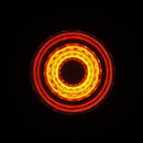 AlphaRex 10-15 Ferrari 458 NOVA-Series Prismatic LED Tail Lights Red Clear-5