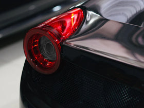 AlphaRex 10-15 Ferrari 458 NOVA-Series Prismatic LED Tail Lights Red Smoke - 0