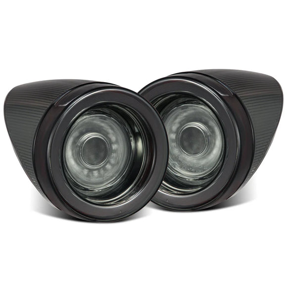 AlphaRex 10-15 Ferrari 458 NOVA-Series Prismatic LED Tail Lights Smoke