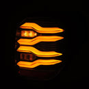 AlphaRex 10-21 Toyota 4Runner LUXX LED Taillights Alpha Blk w/Activ Light/Seq Signal-3