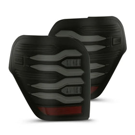 AlphaRex 10-21 Toyota 4Runner LUXX LED Taillights Blk w/Activ Light/Seq Signal