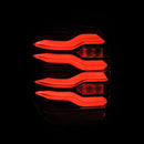 AlphaRex 10-21 Toyota 4Runner LUXX LED Taillights Blk/Red w/Activ Light/Seq Signal-2