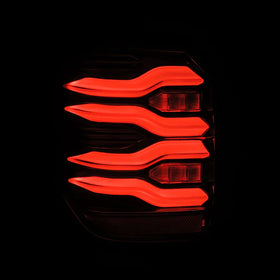 AlphaRex 10-21 Toyota 4Runner LUXX LED Taillights Blk/Red w/Activ Light/Seq Signal - 0