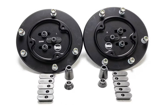 BimmerWorld GT4-style Front Camber Plates - F8X M3/M4