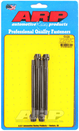 5/16-24 X 4.500"" BLACK 12PT WA