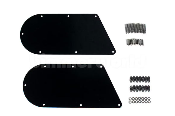 BimmerWorld Brake Duct Block-Off Plates - E46 M3 (and Spec E46)