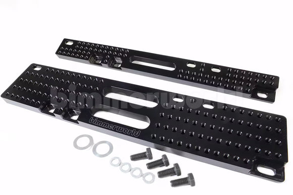 BimmerWorld Billet Aluminum Seat Floor Mount Adapters - E82, E9X, F80, F82