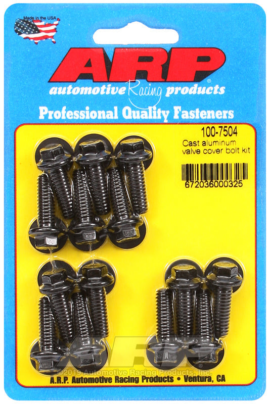ARP Cast Aluminum Hex Valve Cover Bolt Kit