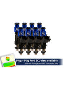 650CC (62 LBS/HR AT 43.5 PSI FUEL PRESSURE) FIC FUEL INJECTOR CLINIC INJECTOR SET FOR FORD F150 (1985-2003)/FORD LIGHTNING (1993-1995)-1