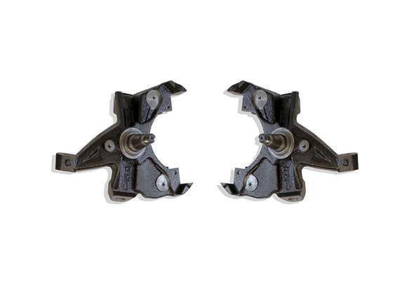 MaxTrac 88-91 GM C1500/2500 2WD Standard Cab 5/6 Lug 2in Front Lowering Spindles