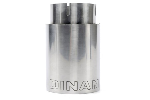 Dinan Double-Walled 4" Clamp-On Exhaust Tip (Polished)