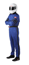 RACEQUIP SFI-1 1-L SUIT BLUE X-LARGE