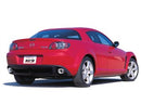 Borla 03-09 Mazda RX-8 1.3L Single Round Rolled Angle-Cut Cat-Back Exhaust-3