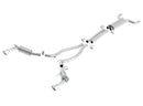 Borla 10-13 Chevy Camaro SS 6.2L V8 Single RoundTip Split Rear Exit S-Type Catback Exhaust-1
