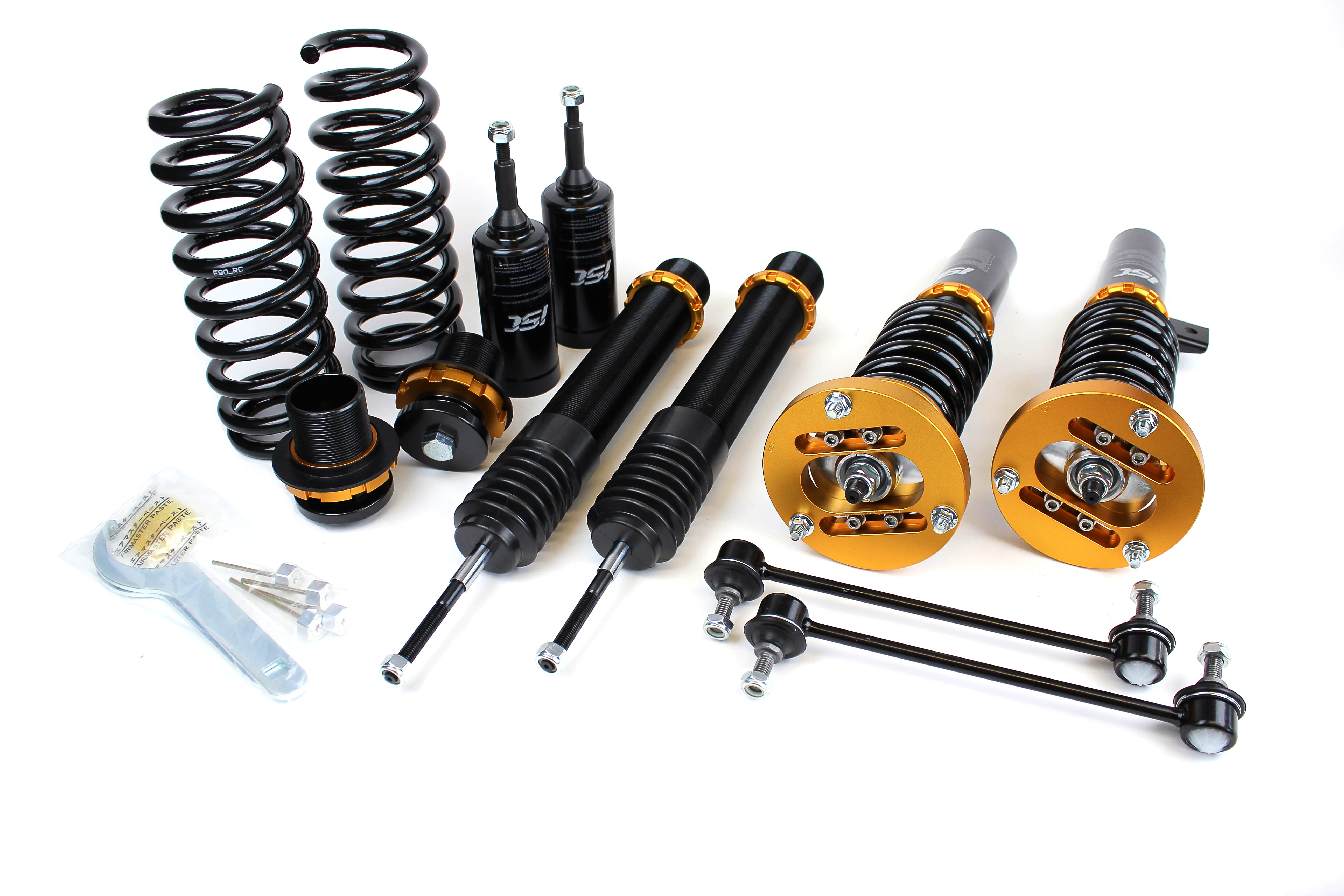 ISC Suspension 06-11 BMW 325i/328i/330i/335i E9x N1 Coilovers - Race/Track