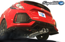 GReddy 2017+ Honda Civic Sport Hatchback 76mm Supreme SP Cat-Back Exhaust-2