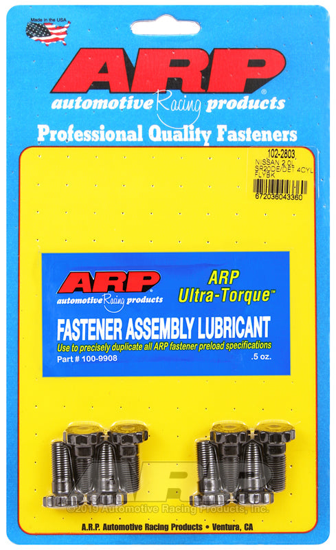 ARP Nissan 2.0L SR20DE/DET Flywheel Bolt Kit