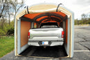 CarCapsule 20' Outdoor Showcase w/10' Pitched Roof-3