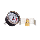 Kleinn Dash Mount Analog Air Pressure Gauge/ 0-250 PSI - 1/4In M NPT Inlet-1
