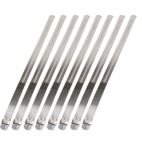 DEI Stainless Steel Positive Locking Tie 1/2in (12mm) x 9in - 8 per pack