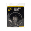 DEI Stainless Clamp 2.25in to 2.56in - Wide Band Clamp 1 per pack-2