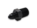 Vibrant -4AN to 1/4in NPT Straight Adapter Fitting - Aluminum-1