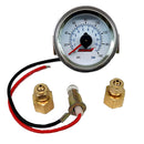 Kleinn Panel Mount/ Illuminated/ 160 PSI/ Dual Needle Air Pressure Gauge-1