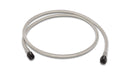 Vibrant Univ Oil Feed Kit 4ft Teflon lined S.S. hose with two -3AN female fittings preassembled-1