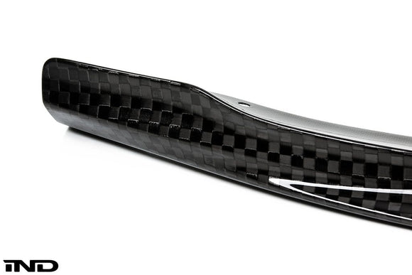 RKP BMW F10 M5 Carbon Front Lip - Checkerboard Weave