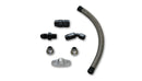 Vibrant Univ Top Mount Oil Drain Kit incl 20in Teflon lined S.S. hose Fitting-1