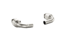 Link Pipe Set w Cat (Titanium) Porsche 911 Turbo/Turbo S (991)-2