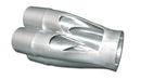 Vibrant 4-1 SS Merge Collectors (2-1/8in Inlet Slipover ID 3-1/2in Merge Outlet OD) Single Unit-1