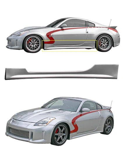 STILLEN 2003-2009 NISSAN 350Z SERIES 2 SIDE SKIRT [DRIVER SIDE]