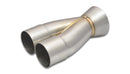 Vibrant 2-1 SS Merge Collectors (2-1/2in Inlet Slipover ID 3-1/2in Outlet OD) - Sold Individually-1