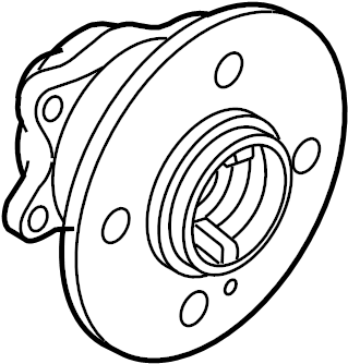 Audi Wheel Bearing Assembly - Genuine Audi 8V0498625D