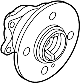 Audi Wheel Bearing Assembly - Genuine Audi 8V0498625D