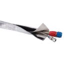 DEI Heat Shroud 3/4in I.D. x 3ft - Aluminized Sleeving - Hook and Loop Edge-1