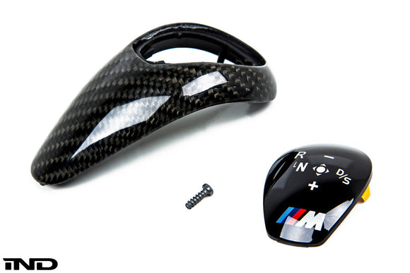 BMW M Performance F-Chassis Carbon Shift Knob Cover - DCT Only