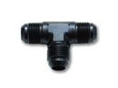 Vibrant -4AN Flare Tee Adapter Fitting - Aluminum-1