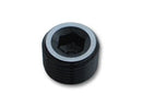 Vibrant 1/4in NPT Socket Pipe Plugs - Aluminum-1