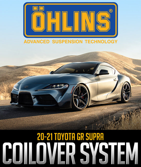 ÖHLINS RACING ROAD & TRACK COILOVER SYSTEM: 2020–2021 TOYOTA GR SUPRA