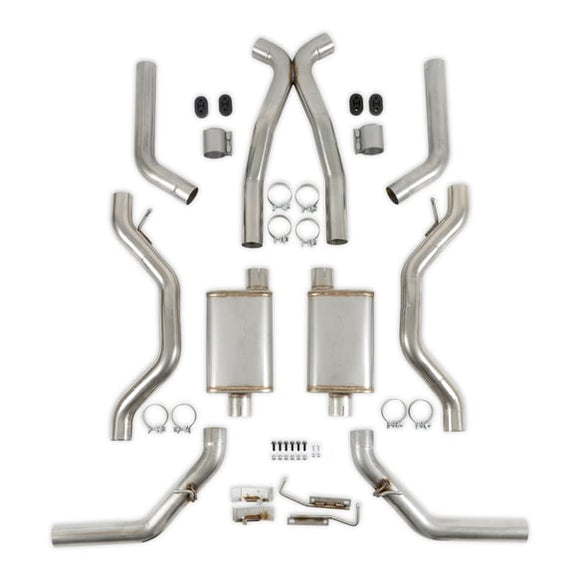 HOOKER BLACKHEART 75-87 GM C-10 TRUCK EXHAUST SYSTEM. 2.5