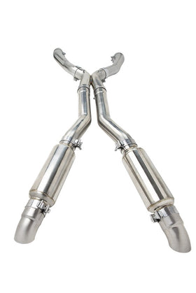 Kooks 3" x 3" SS RACE Exhaust Kit. Use with Kooks Manual Transmission Headers