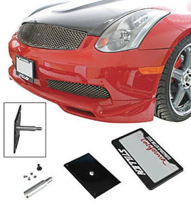 STILLEN 2003-2004 INFINITI G35 [COUPE] FRONT LICENSE PLATE RELOCATOR