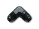 Vibrant -3AN 90deg Flare Union Fitting - Aluminum-1