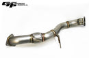 GReddy 2017+ Honda Civic Type R Front Over Pipe-1